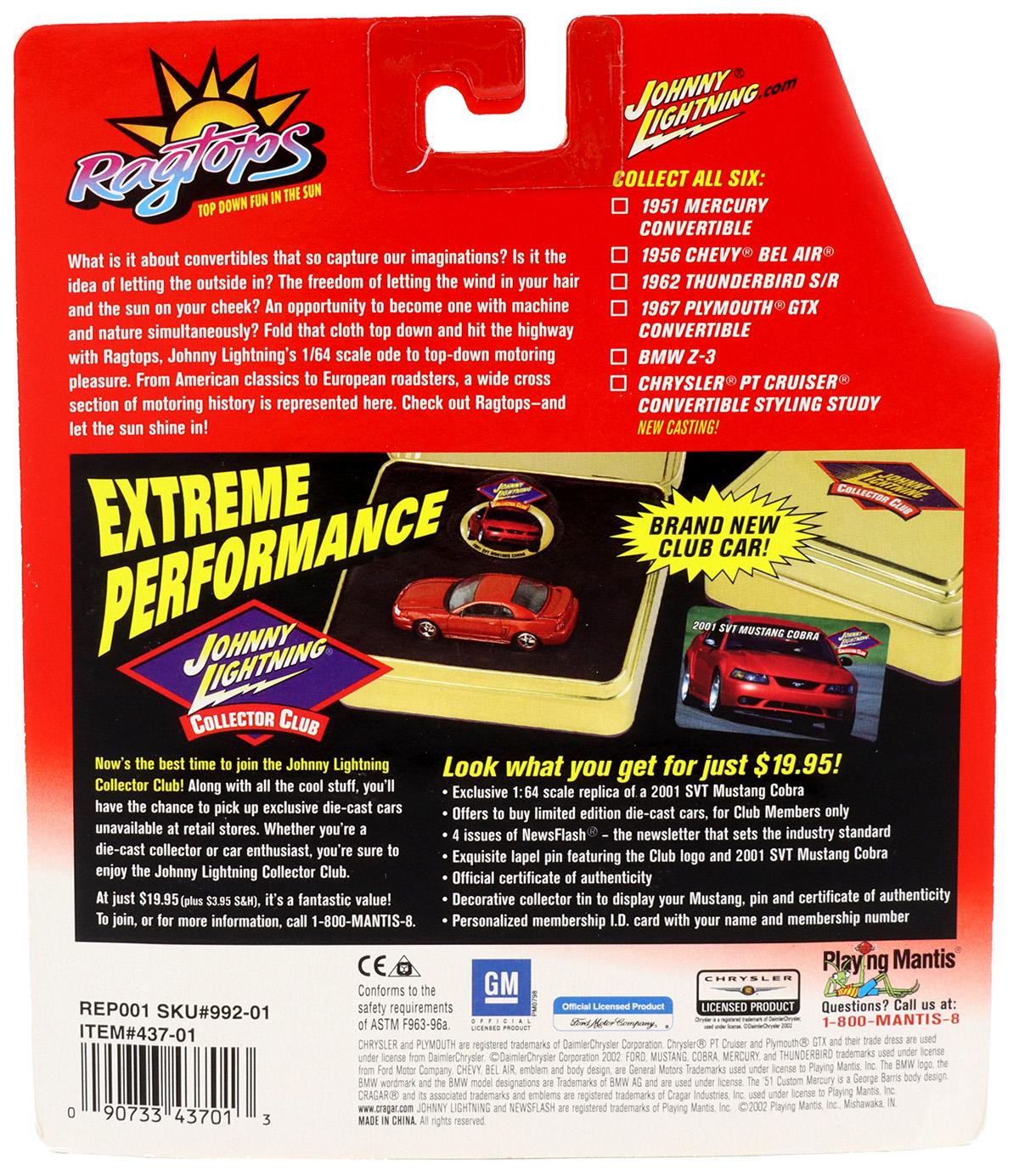 1:64 Johnny Lightning 1967 Plymouth GTX Convertible blue metallic Ragtops