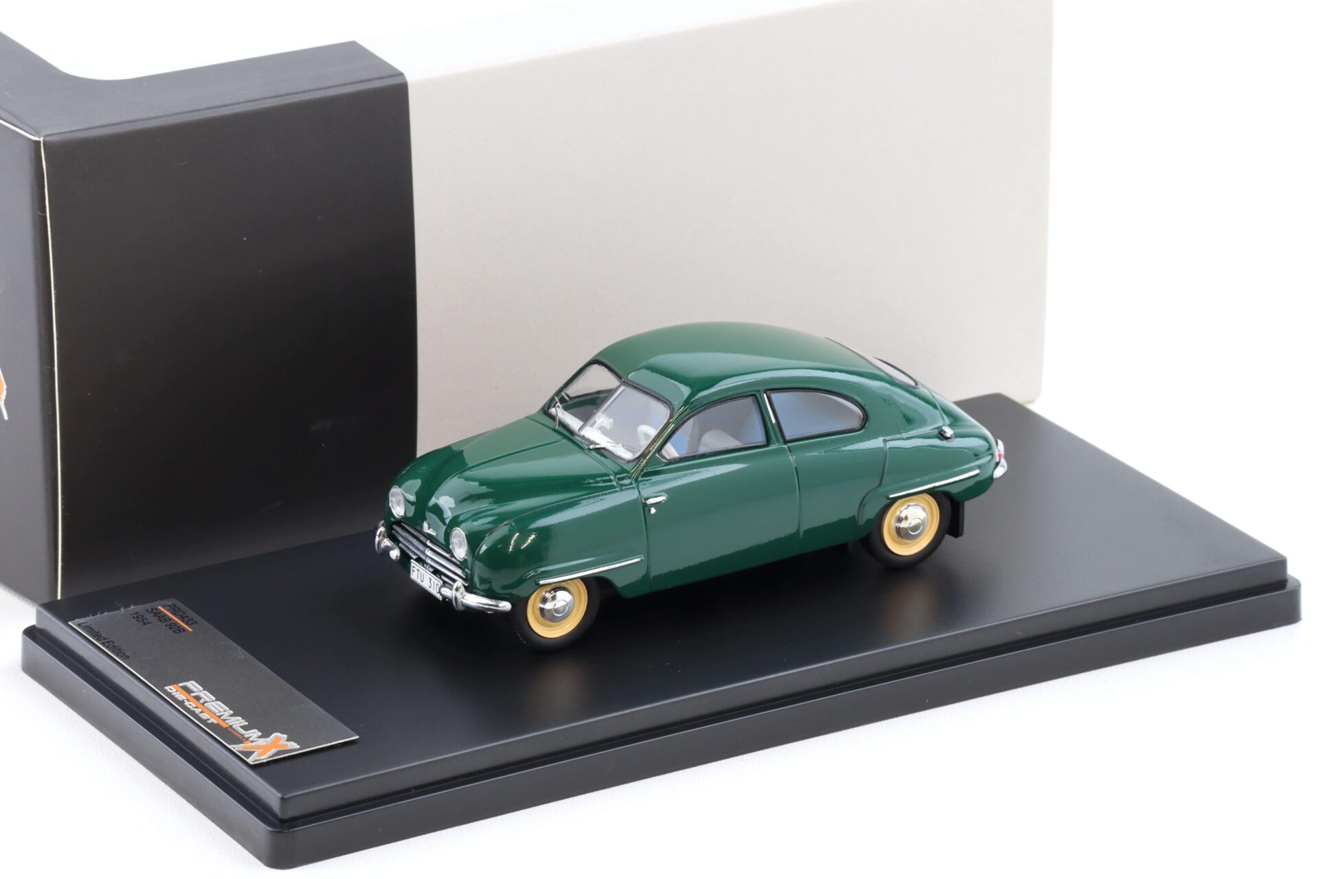1:43 PremiumX Saab 92B green 1954