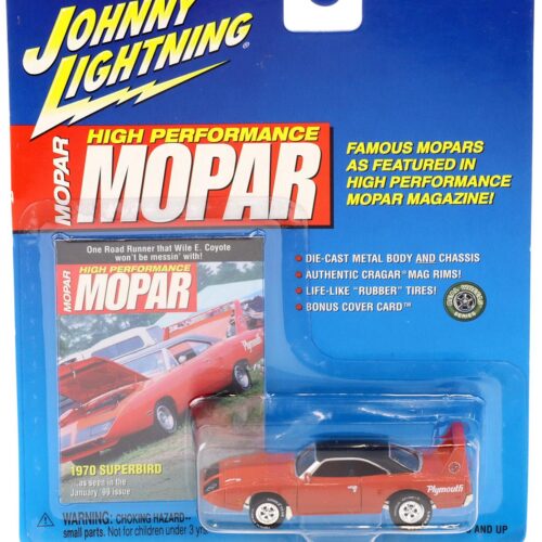 1:64 Johnny Lightning 1970 Superbird red High Performance Mopar