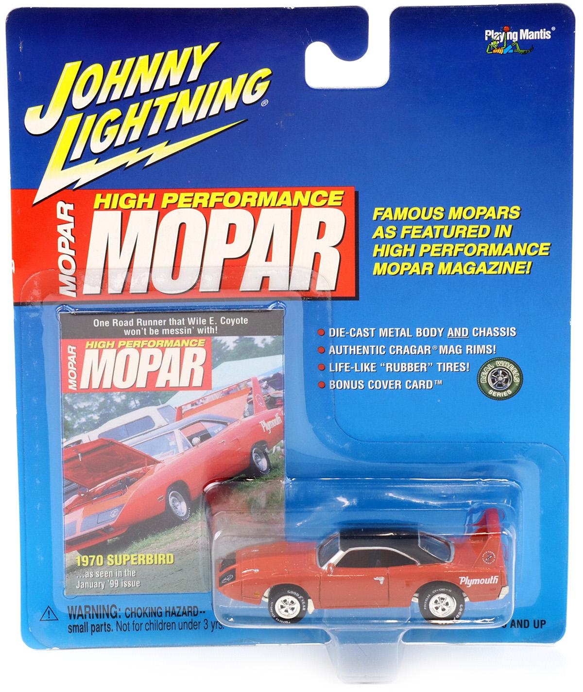 1:64 Johnny Lightning 1970 Superbird red High Performance Mopar