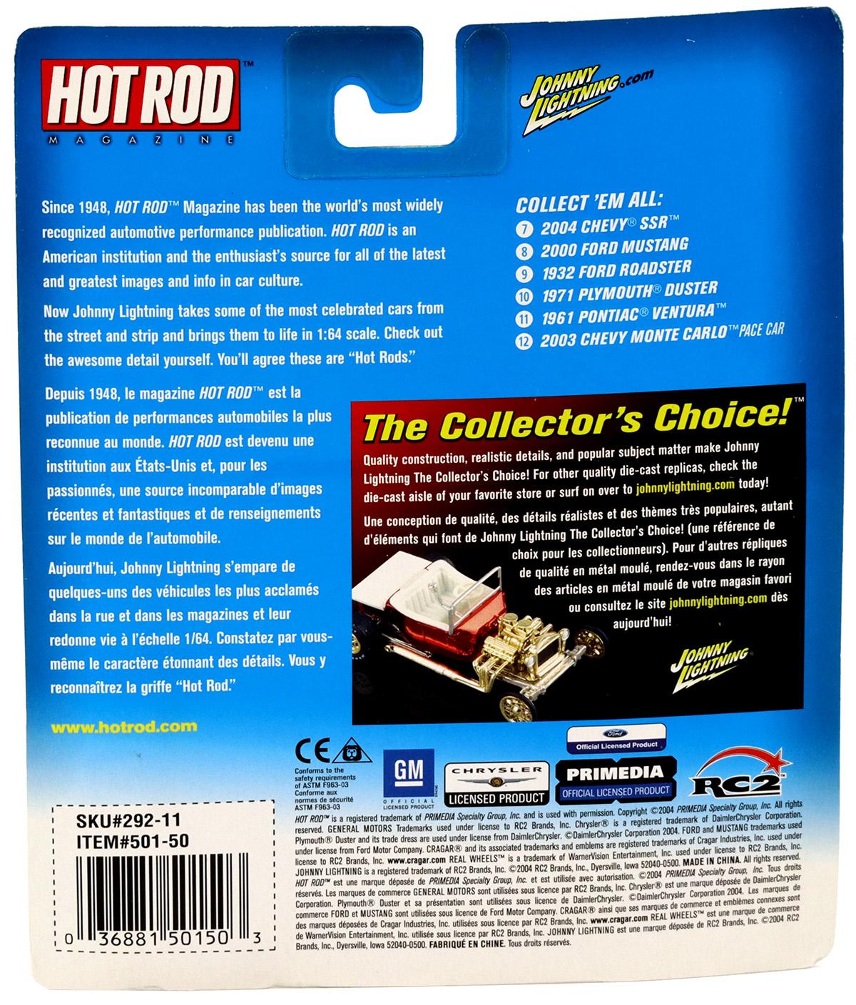 1:64 Johnny Lightning 1971 Plymouth Duster green metallic Hot Rod