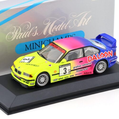 1:43 Minichamps BMW M3 GTR E36 ADAC GT CUP 1993 #3 K.Nissen