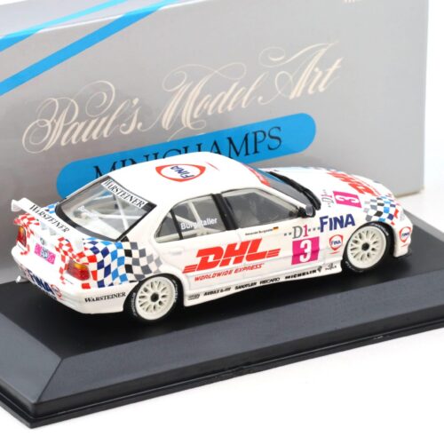 1:43 Minichamps BMW 318i E36 STW-Cup 1995 Bigazzi/ Burgstaller #3 DHL