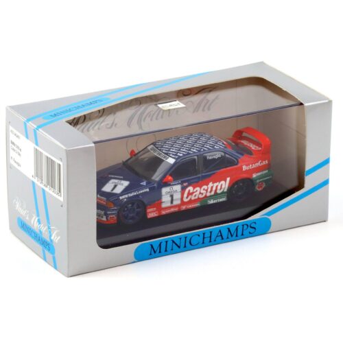 1:43 Minichamps BMW 318is E36 Class 2 Italy #1 Castrol R.Ravaglia
