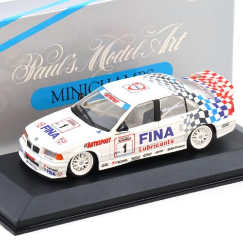 1:43 Minichamps BMW 318is E36 BTCC 1994 J.Winkelhock #1 FINA