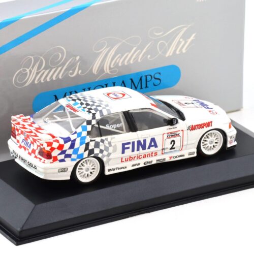 1:43 Minichamps BMW 318is E36 BTCC 1994 S.Soper #2 FINA