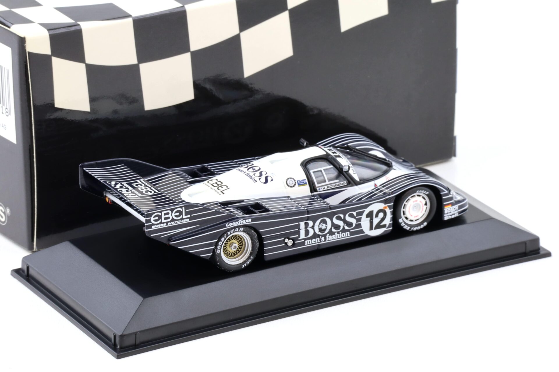 1:43 Minichamps Porsche 956 K 1983 K.Rosberg #12 BOSS