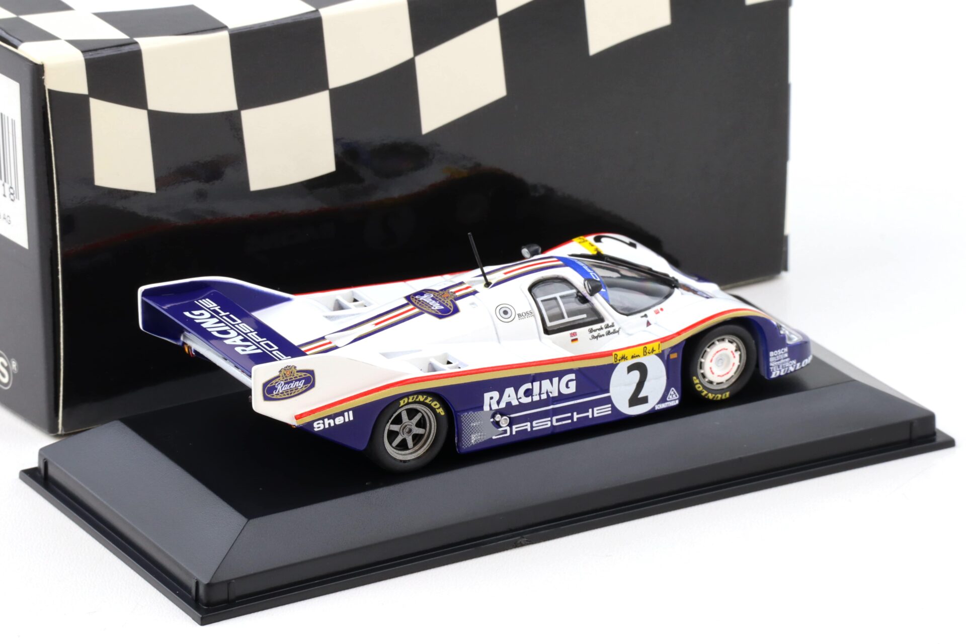 1:43 Minichamps Porsche 956 K 1st 1000km Nürburgring 1983 Bell/ Bellof #2