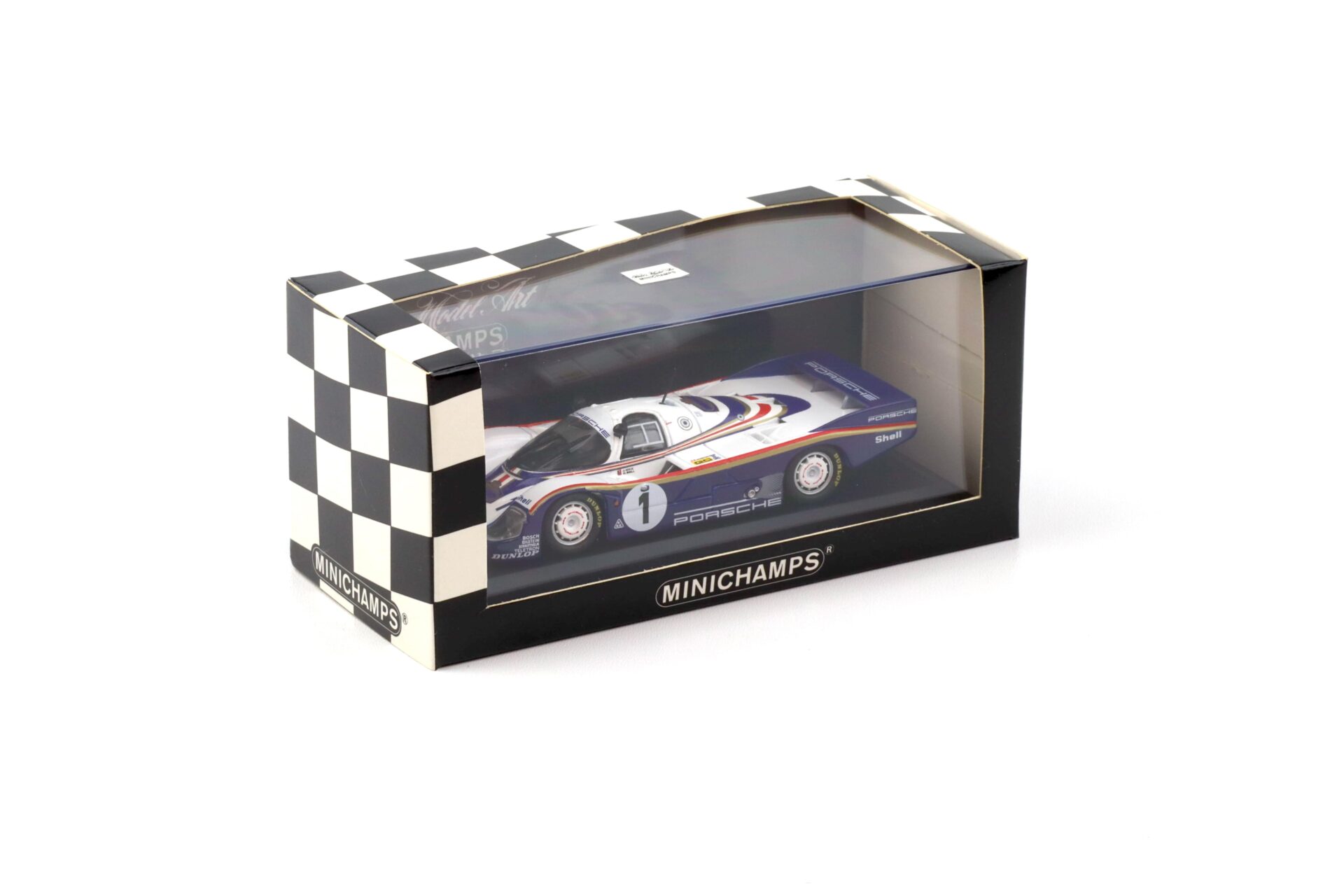 1:43 Minichamps Porsche 956 L 1st Le Mans 1982 Ickx/ Bell #1