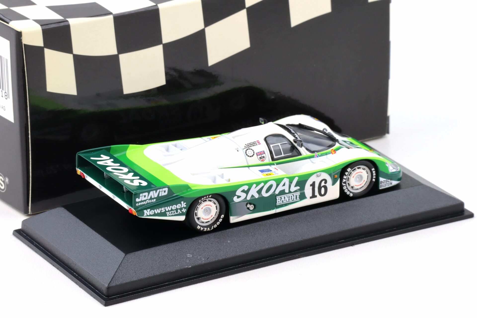 1:43 Minichamps Porsche 956 L 5th Le Mans 1983 SKOAL #16 Edwards/ Keegan