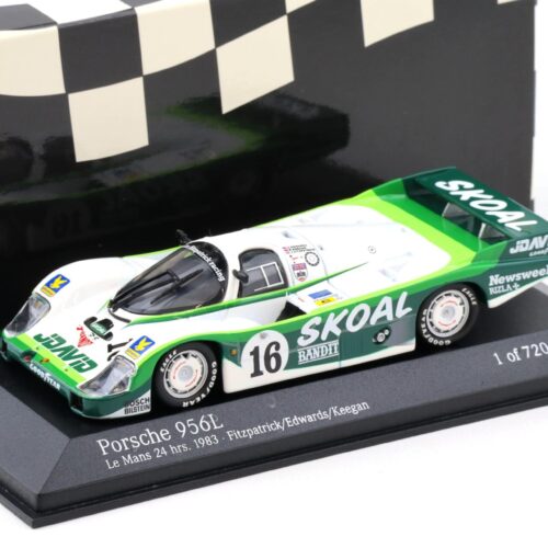 1:43 Minichamps Porsche 956 L 5th Le Mans 1983 SKOAL #16 Edwards/ Keegan