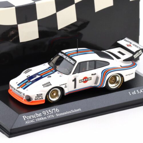 1:43 Minichamps Porsche 935/76 ADAC 1000km 1976 Stommelen/ Schuit #1 Martini