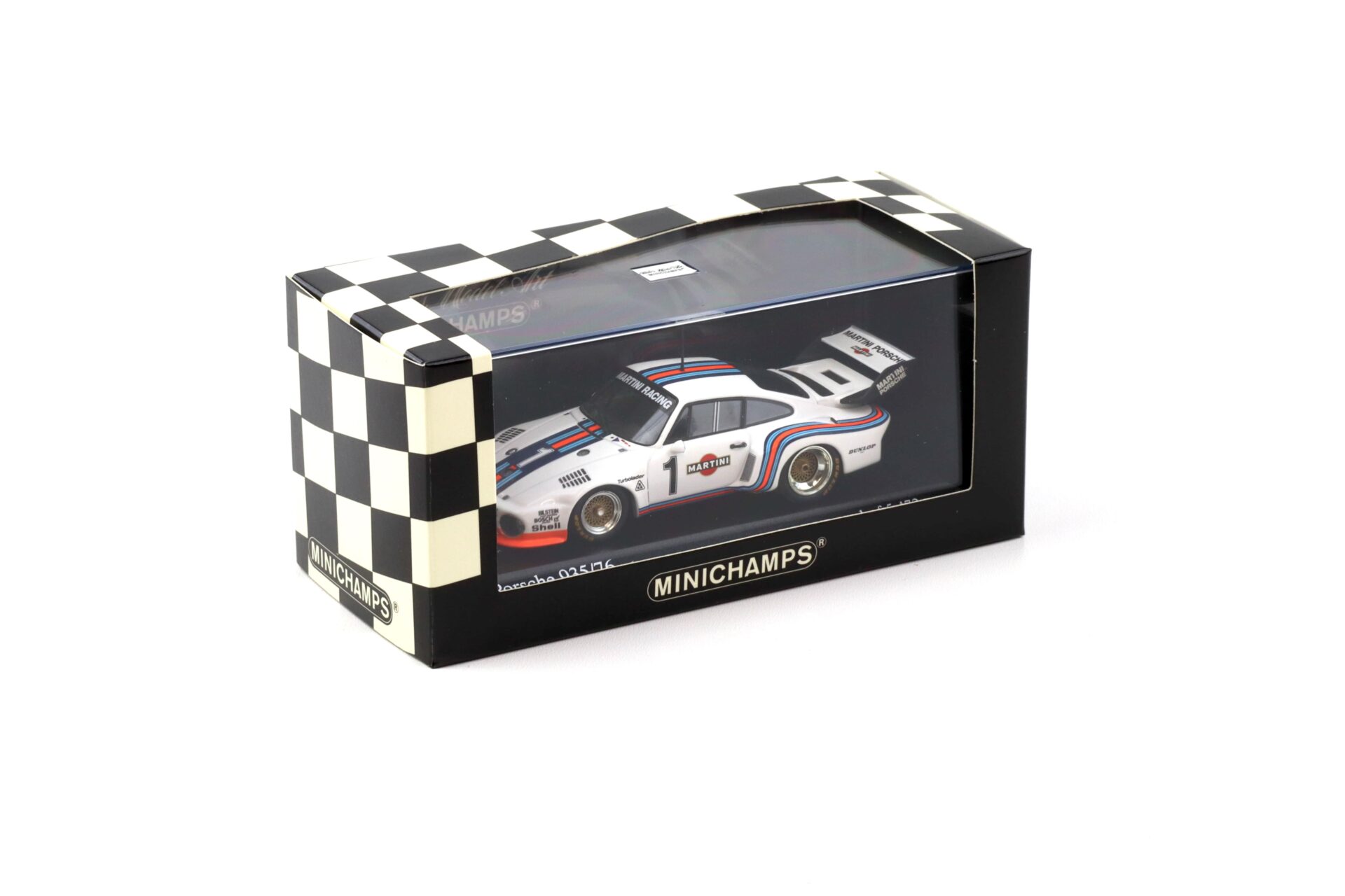 1:43 Minichamps Porsche 935/76 ADAC 1000km 1976 Stommelen/ Schuit #1 Martini