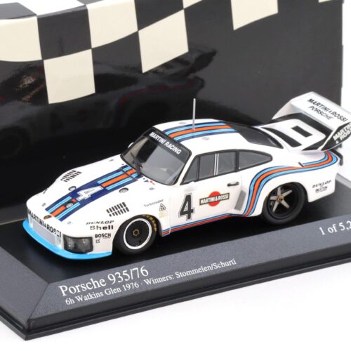 1:43 Minichamps Porsche 935/76 Winner 6h Watkins Glen Stommelen/ Schurti #4 Martini