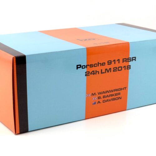 1:12 IXO Porsche 911 (991) RSR #86 Le Mans 24h 2018 Gulf Racing