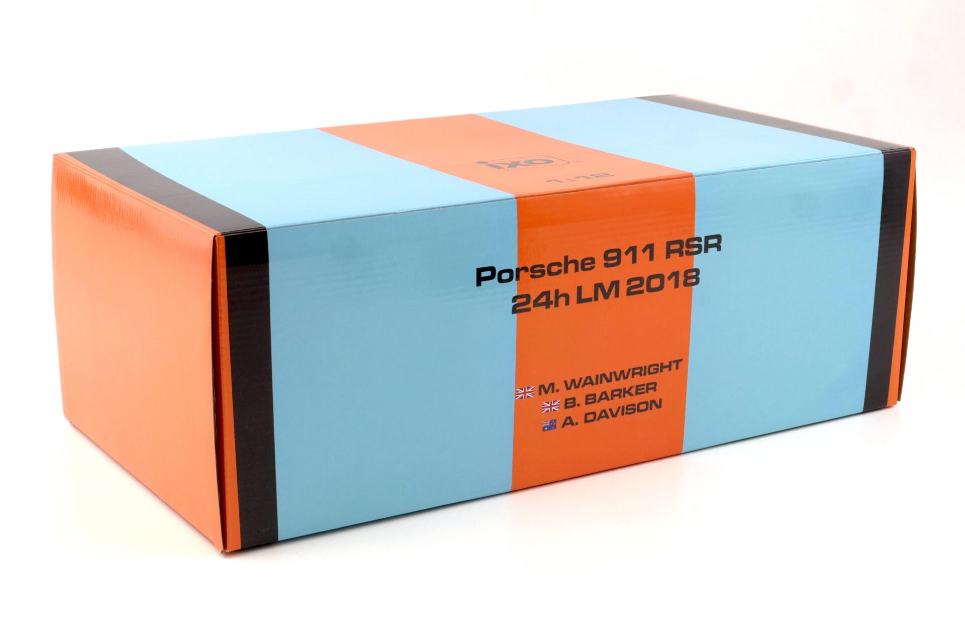 1:12 IXO Porsche 911 (991) RSR #86 Le Mans 24h 2018 Gulf Racing