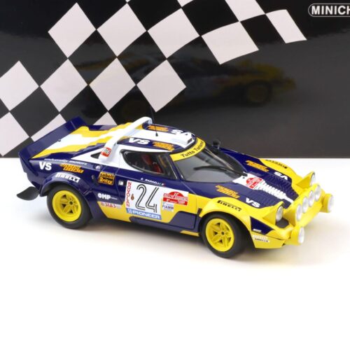1:18 Minichamps Lancia Stratos HF Rally Sanremo 1980 Grifone Sias #24 Tabaton/ Radaelli