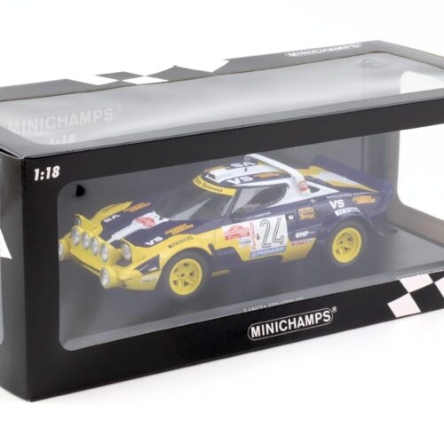 1:18 Minichamps Lancia Stratos HF Rally Sanremo 1980 Grifone Sias #24 Tabaton/ Radaelli