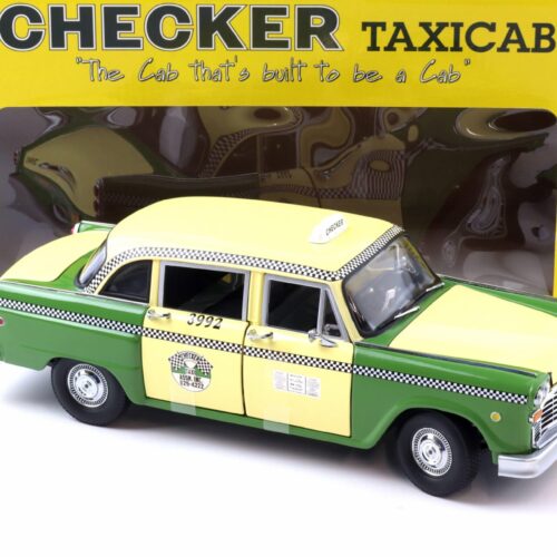 1:18 Sun Star 1981 Chicago Checker Cab Taxi Assn. Inc. green/ beige