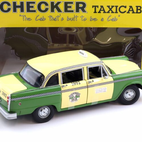 1:18 Sun Star 1981 Chicago Checker Cab Taxi Assn. Inc. green/ beige