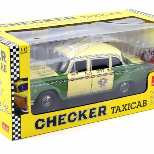 1:18 Sun Star 1981 Chicago Checker Cab Taxi Assn. Inc. green/ beige