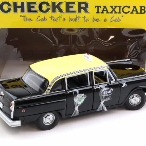 1:18 Sun Star 1963 Dallas Checker A11 Cab Taxi Special black/ beige