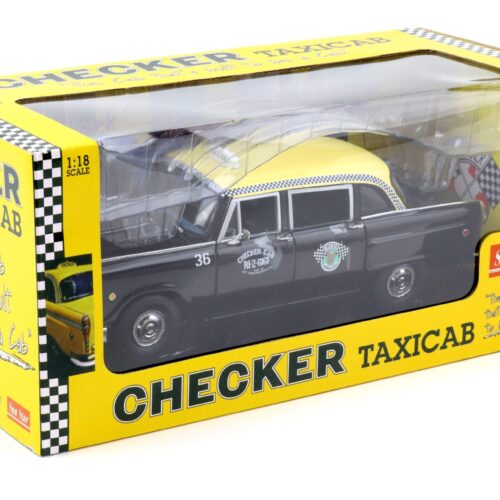 1:18 Sun Star 1963 Dallas Checker A11 Cab Taxi Special black/ beige