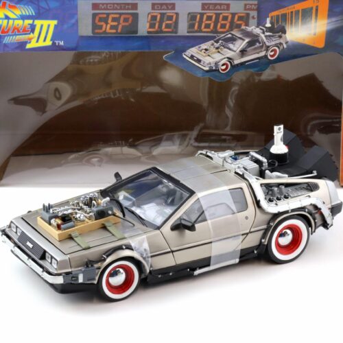 1:18 Sun Star Delorean DMC-12 Time Machine Back to the Future III