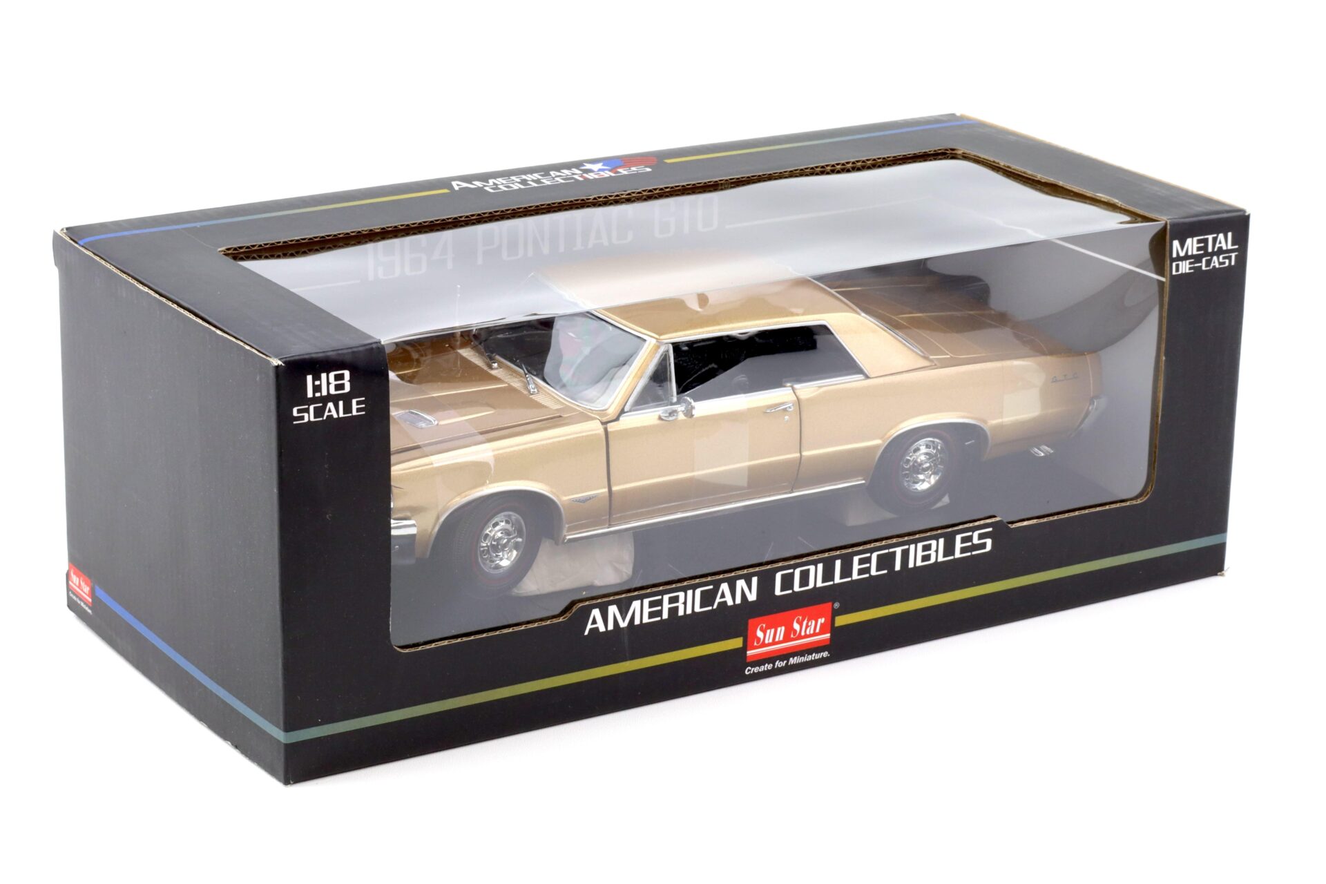 1:18 Sun Star 1964 Pontiac GTO Coupe saddle bronze
