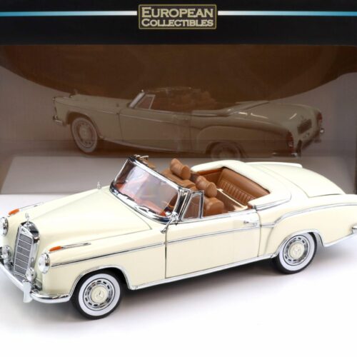 1:18 Sun Star Mercedes 220 SE Cabriolet white 1958