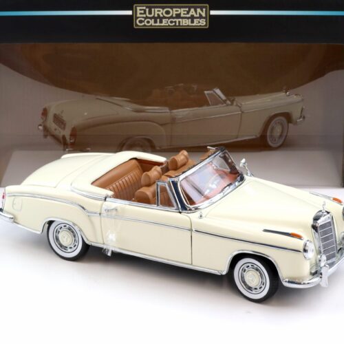 1:18 Sun Star Mercedes 220 SE Cabriolet white 1958