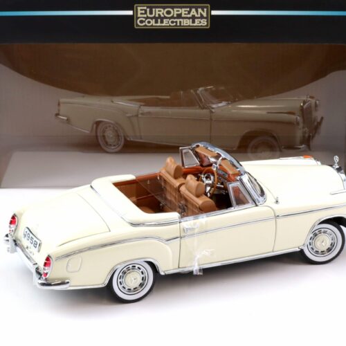 1:18 Sun Star Mercedes 220 SE Cabriolet white 1958