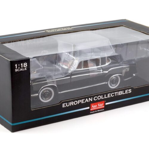 1:18 Sun Star Mercedes 220 SE Coupe black 1958