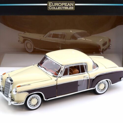 1:18 Sun Star Mercedes 220 SE Coupe light ivory/ dark red 1958