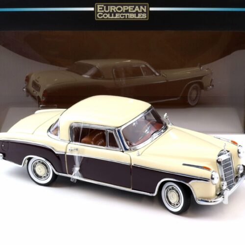 1:18 Sun Star Mercedes 220 SE Coupe light ivory/ dark red 1958