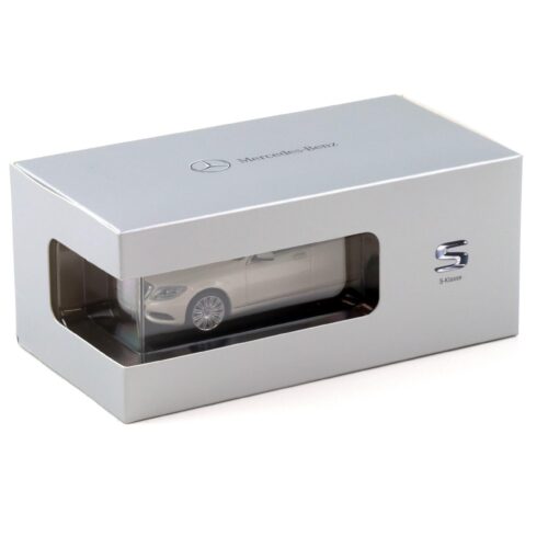 1:43 Schuco Mercedes S-Klasse W222 Limousine 2013 Diamond white DEALER VERSION