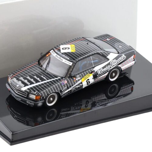 1:43 AUTOart Mercedes 500 SEC AMG SPA Coupe 1989 #6 black Classic Collection