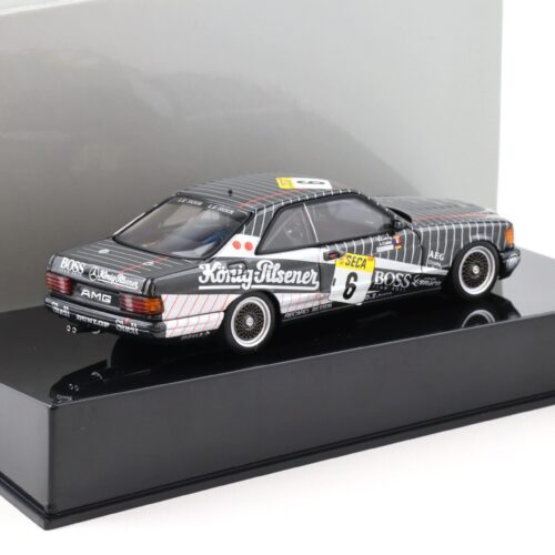 1:43 AUTOart Mercedes 500 SEC AMG SPA Coupe 1989 #6 black Classic Collection