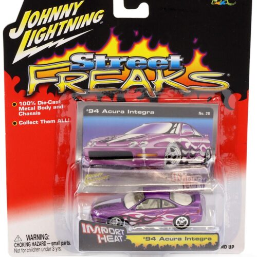 1:64 Johnny Lightning 1994 Honda Acura Integra purple metallic Street Freaks