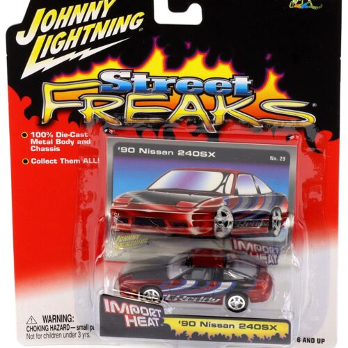 1:64 Johnny Lightning '90 Nissan 240SX red/ black Street Freaks