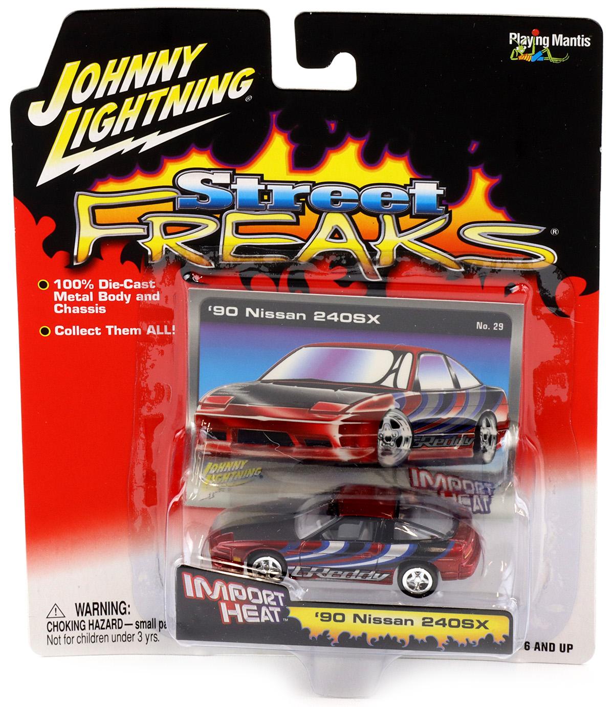 1:64 Johnny Lightning '90 Nissan 240SX red/ black Street Freaks