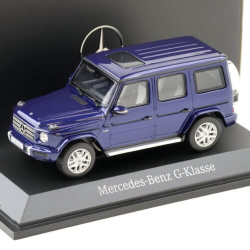 1:43 Norev Mercedes G-Klasse W463 brilliant blue metallic 2018 DEALER VERSION