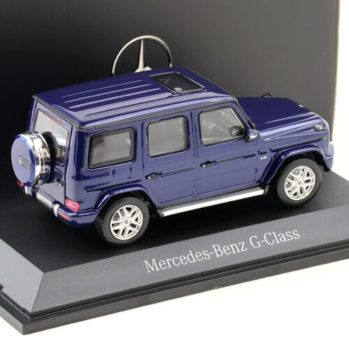 1:43 Norev Mercedes G-Klasse W463 brilliant blue metallic 2018 DEALER VERSION