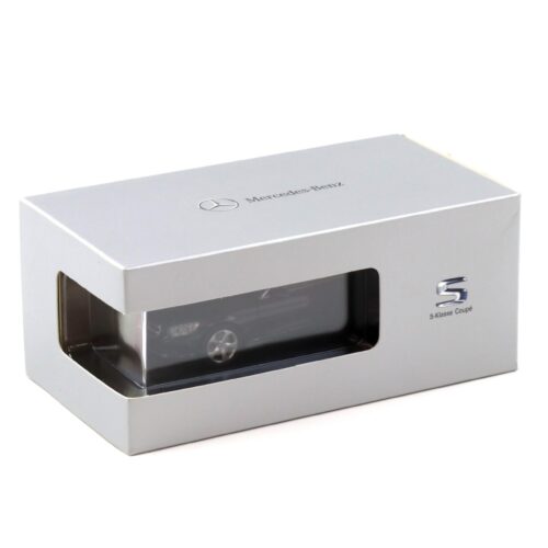 1:43 Kyosho Mercedes S-Klasse Coupe 2015 magnetite black DEALER VERSION