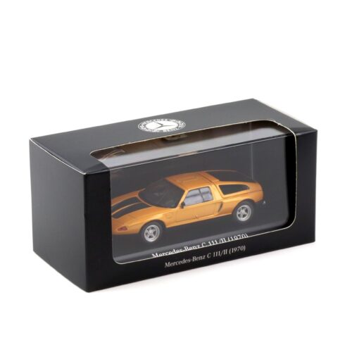 1:43 Minichamps Mercedes C111 /II Coupe 1970 orange/black DEALER VERSION