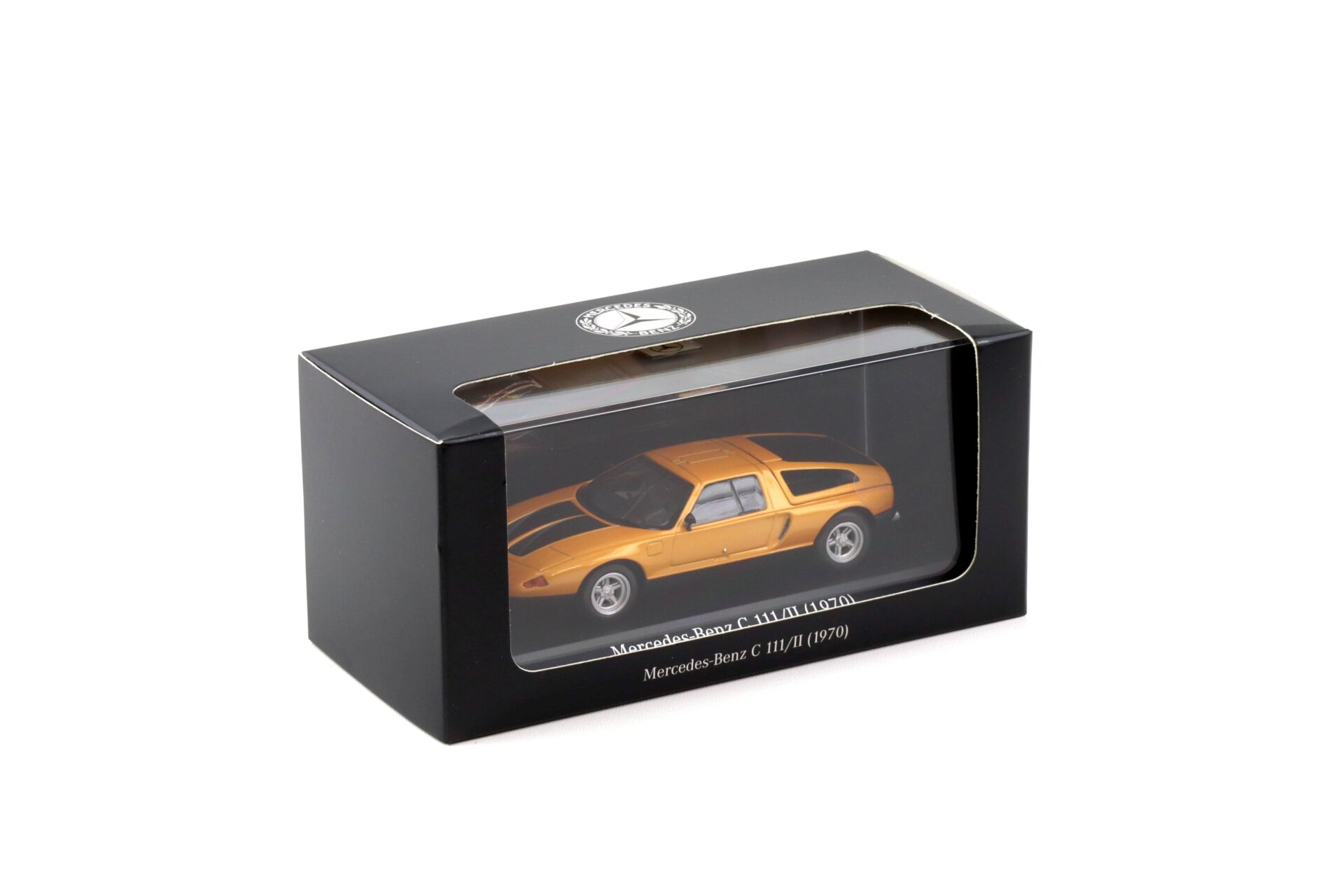 1:43 Minichamps Mercedes C111 /II Coupe 1970 orange/black DEALER VERSION