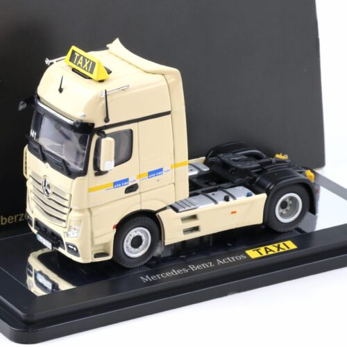 1:50 NZG Mercedes Actros TAXI IAA 2012 beige Limited DEALER VERSION