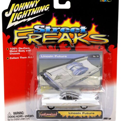 1:64 Johnny Lightning Lincoln Future white Street Freaks