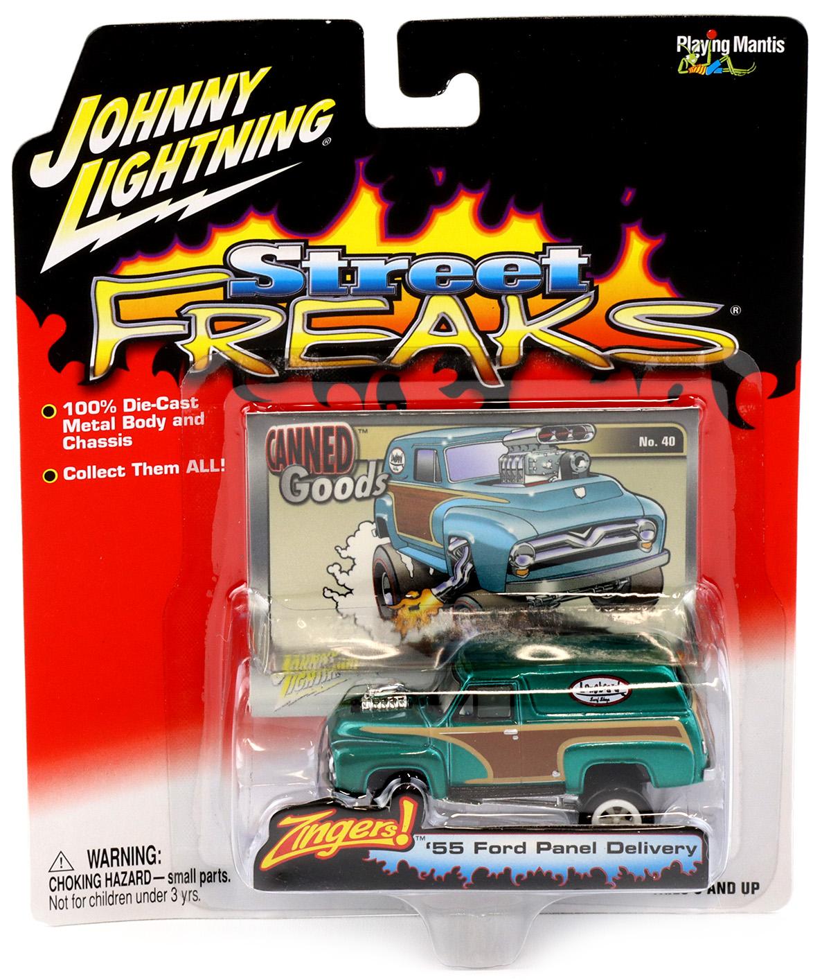 1:64 Johnny Lightning '55 Ford Panel Delivery green metallic Street Freaks