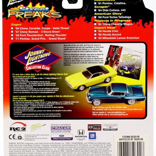 1:64 Johnny Lightning '57 Chevy Nomad red metallic Street Freaks